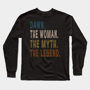 Dawn The Woman Myth Legend Long Sleeve T-Shirt